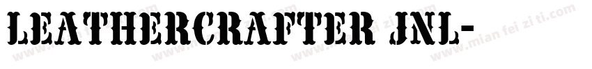 Leathercrafter JNL字体转换
